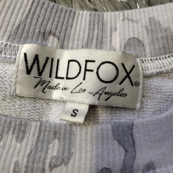 Wildfox Rose Camo Sweatshirt - Picture 3 of 3